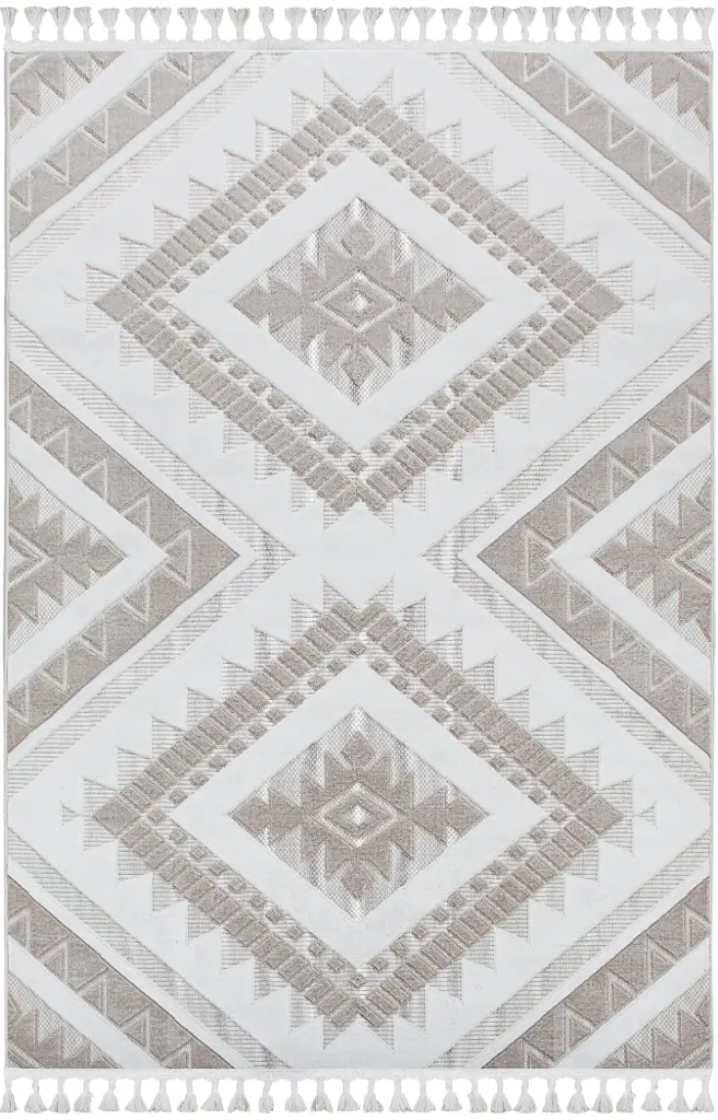 Damia · Sl018 · Wit · Beige · 200x280
