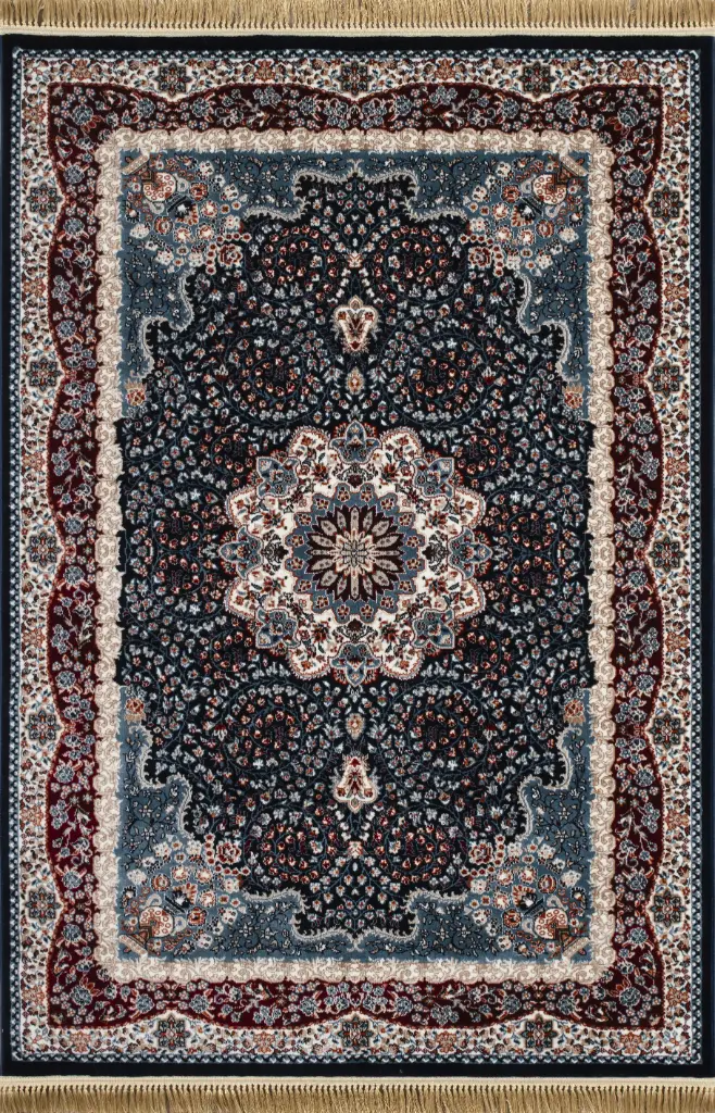 Kermanshah · 0353A · Navy Red · 120x170