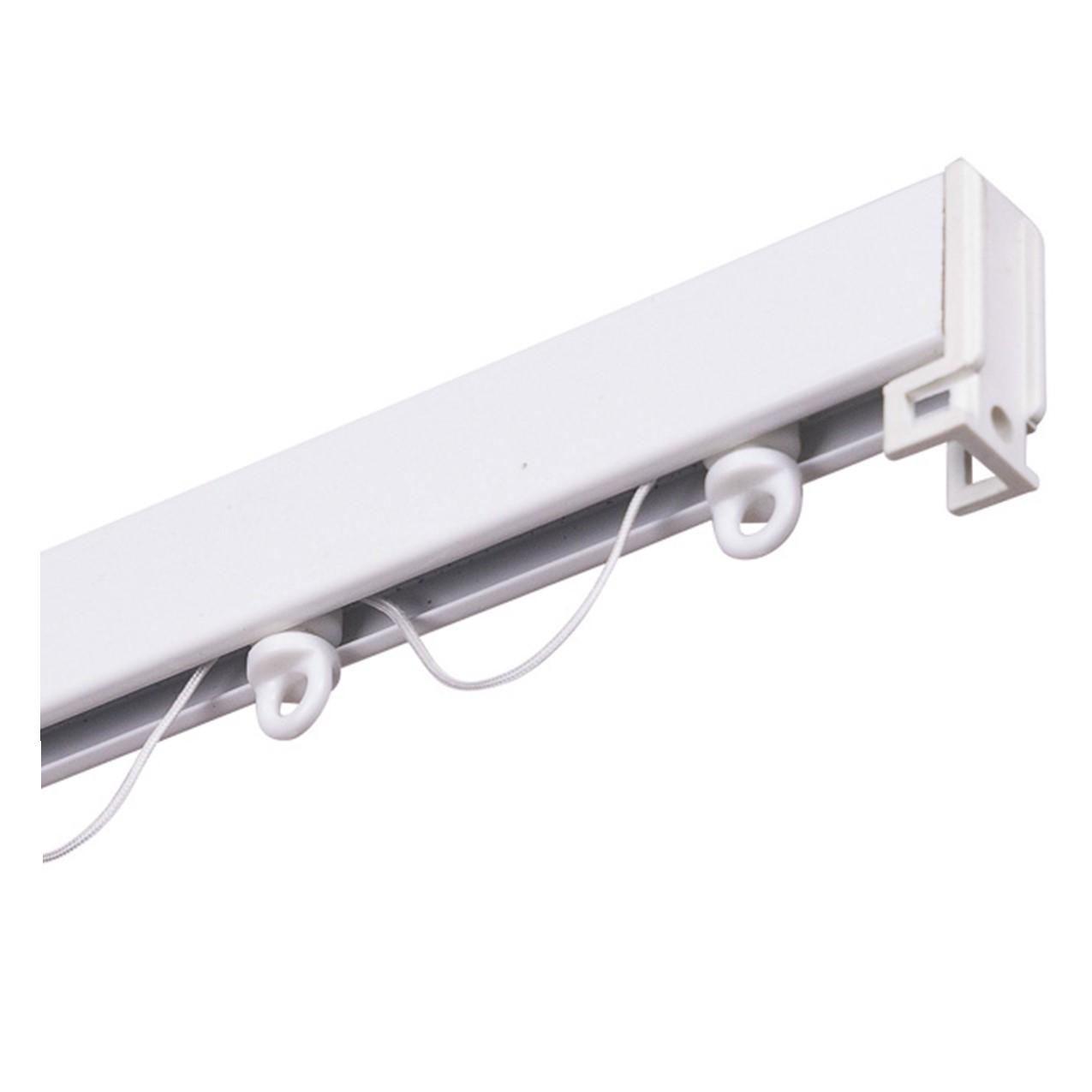 BARKOD Select Hoge Wave Gordijnrails – Wit · Decomaxx