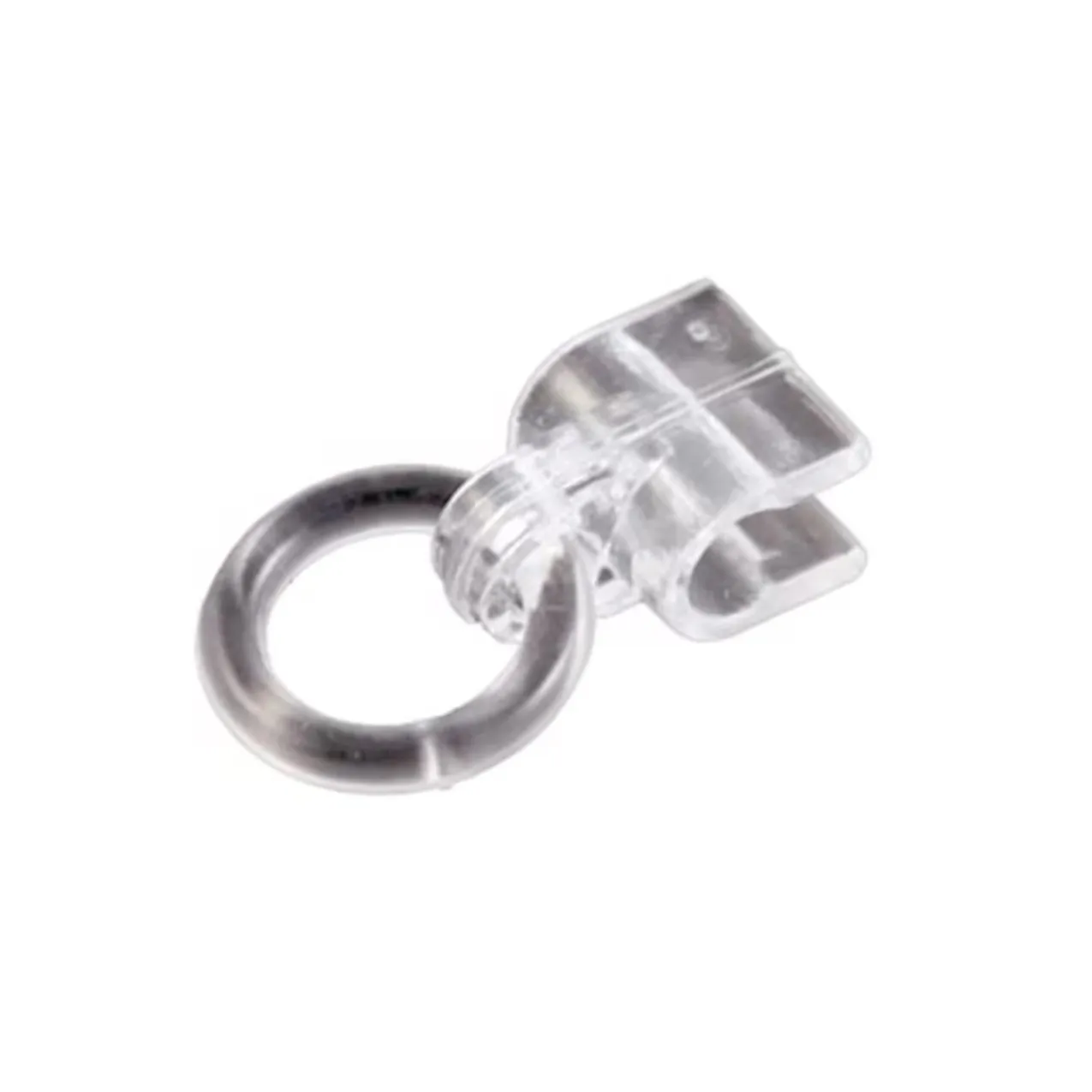 BARKOD Select Vouwgordijnringetje met baleinclip (4 mm) – Transparant · CADEFO