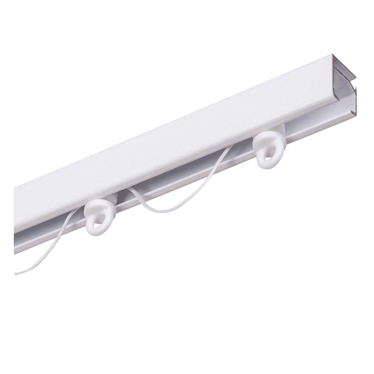 BARKOD Select Luxe Wave Gordijnrails – Wit · Decomaxx