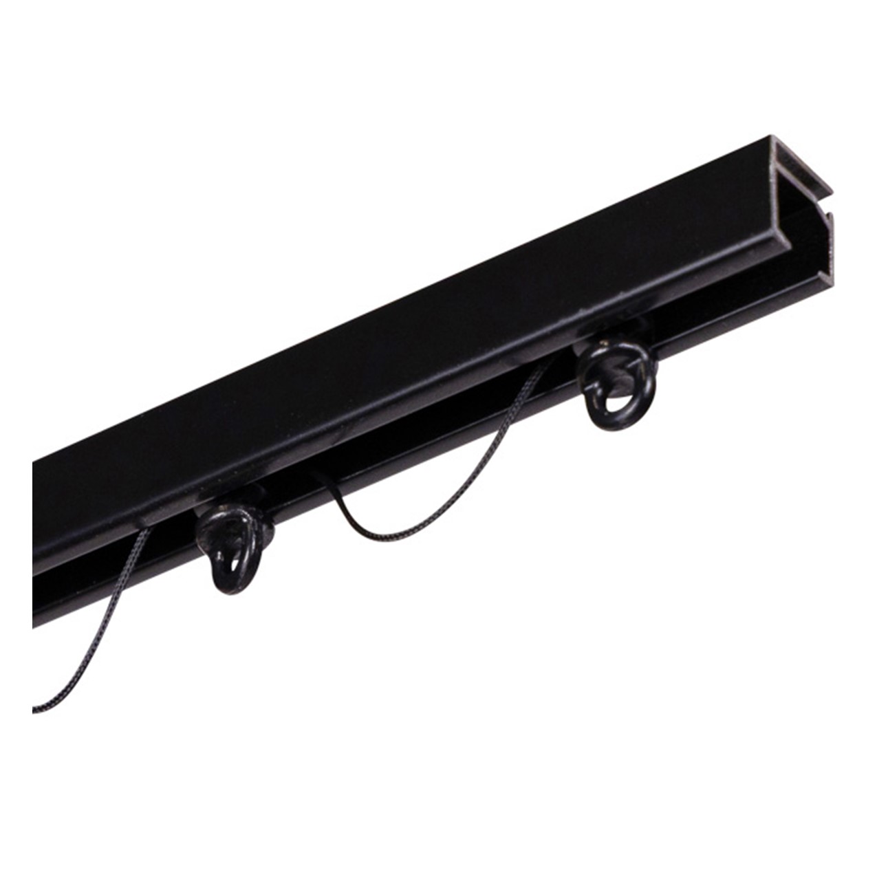 BARKOD Select Luxe Wave Gordijnrails – Zwart · Decomaxx