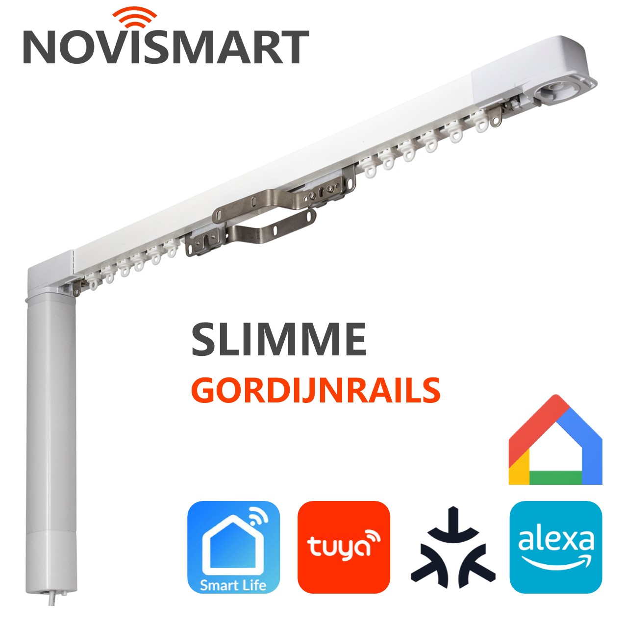 BARKOD Select Elektrische Gordijnrails Wifi · Novismart