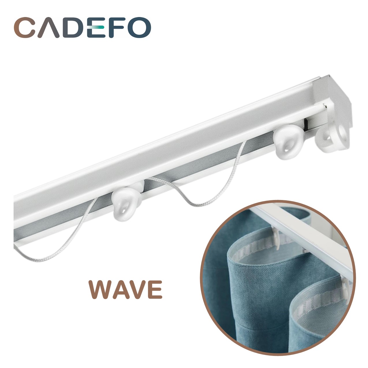 BARKOD Select Wave Gordijnrails · Cadefo