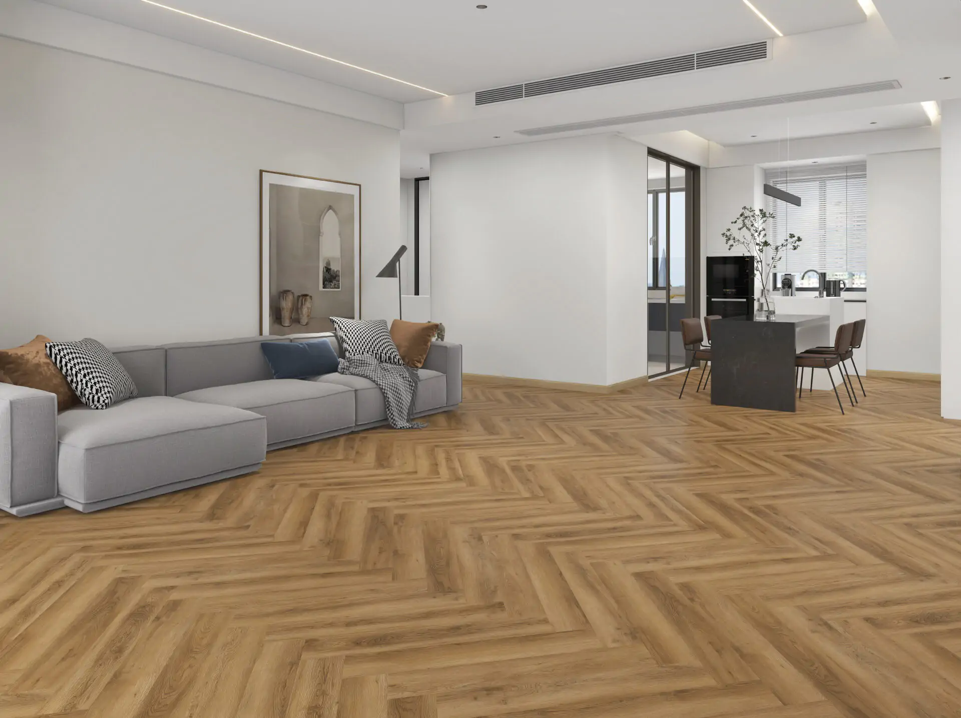 Maison Royale Collection Plak PVC Visgraat XL Nightline