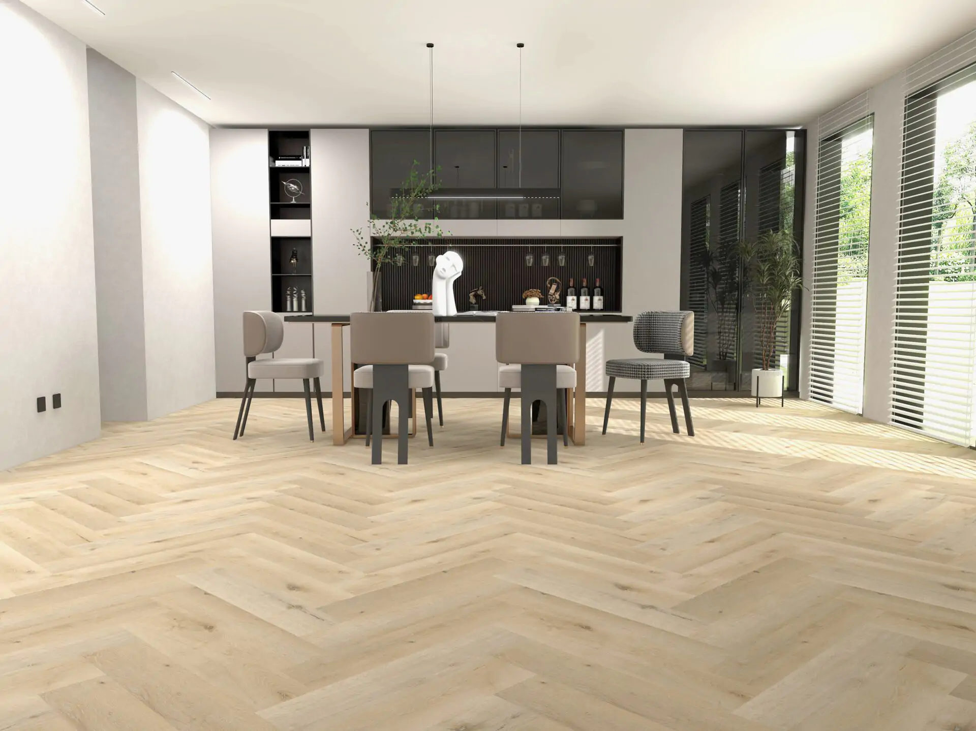 Maison Royale Collection Plak PVC Visgraat XL Olympos