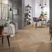 Maison Royale Collection Visgraat XL Click PVC Trend Oak Met Geintegreerde Ondervloer