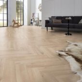 Maison Royale Collection Visgraat XL Rigid PVC Soft Oak Met Geintegreerde Ondervloer