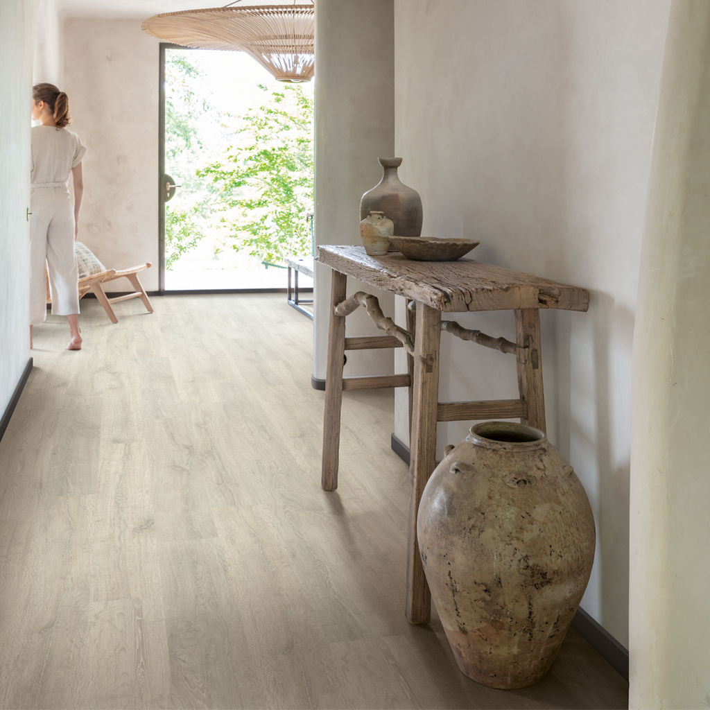 Herwonnen witte patina eik